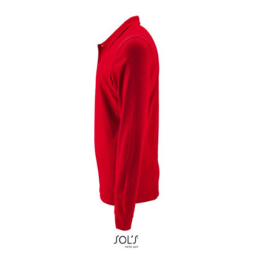 Polo homme manches longues Sol's® Perfect couleur