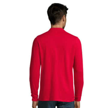 Polo homme manches longues Sol's® Perfect couleur
