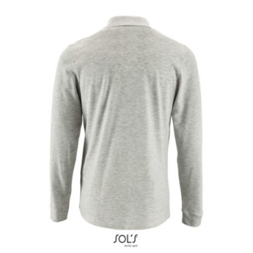 Polo homme manches longues Sol's® Perfect couleur