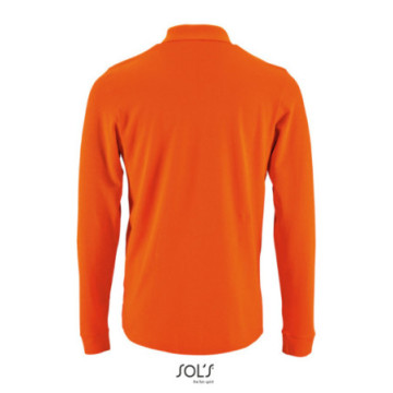 Polo homme manches longues Sol's® Perfect couleur