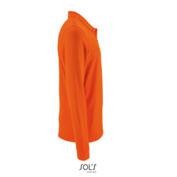 Polo homme manches longues Sol's® Perfect couleur