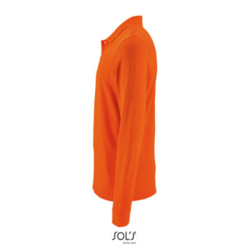 Polo homme manches longues Sol's® Perfect couleur