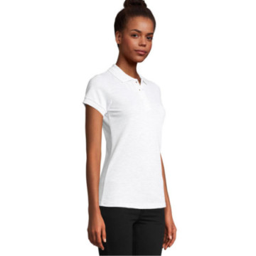 Polo femme Sol's® Prime blanc