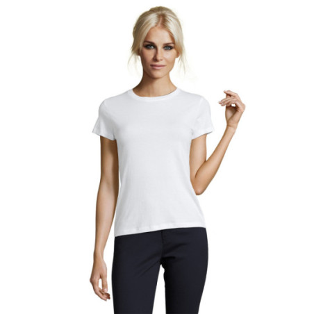 Tee-shirt femme Sol's® Régent blanc