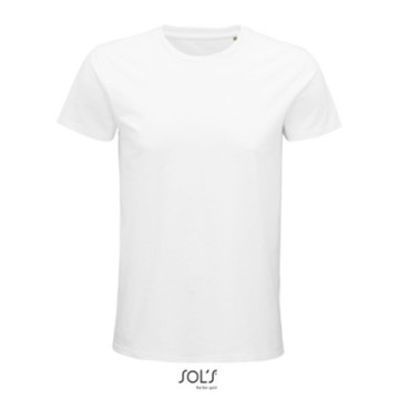 Tee-shirt homme en coton bio blanc Sol's® Pioneer