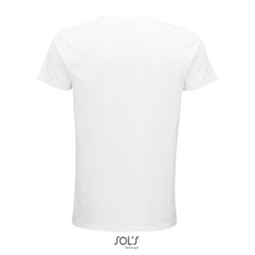 Tee-shirt homme en coton bio blanc Sol's® Pioneer