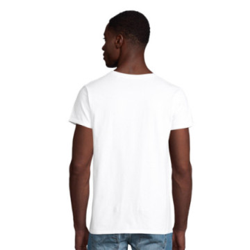 Tee-shirt homme en coton bio blanc Sol's® Pioneer