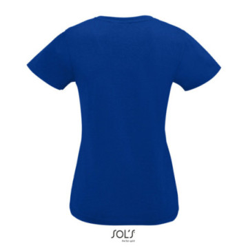 Tee-shirt femme Sol's® Impérial col V couleur