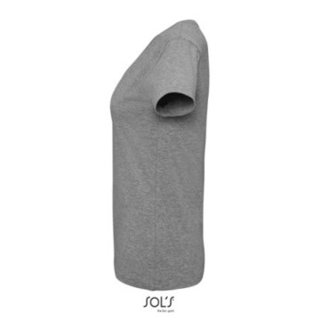 Tee-shirt femme Sol's® Impérial col V couleur