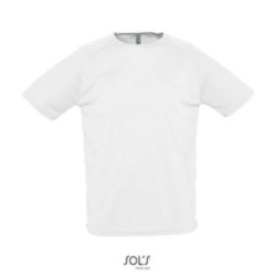 Tee-shirt de sport respirant homme Sol's® Sporty blanc