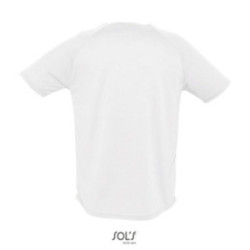 Tee-shirt de sport respirant homme Sol's® Sporty blanc