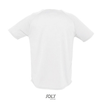 Tee-shirt de sport respirant homme Sol's® Sporty blanc