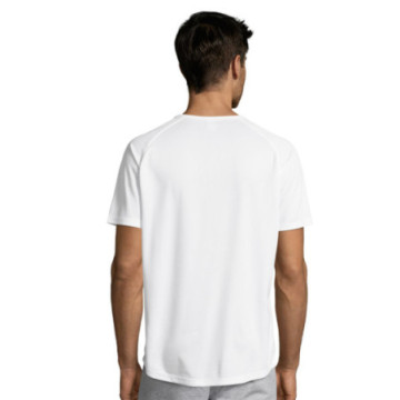 Tee-shirt de sport respirant homme Sol's® Sporty blanc