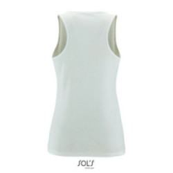 Débardeur de sport femme Sol's® Sporty TT blanc