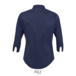 Chemise femme manches 3/4 Sol's® Effect couleur