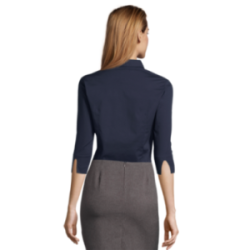 Chemise femme manches 3/4 Sol's® Effect couleur