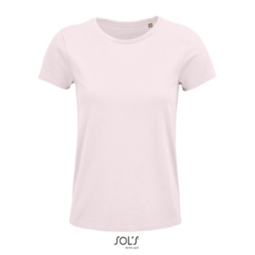 Tee-shirt femme en coton bio couleur Sol's® Crusader