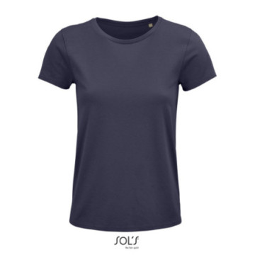 Tee-shirt femme en coton bio couleur Sol's® Crusader
