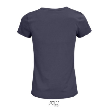 Tee-shirt femme en coton bio couleur Sol's® Crusader