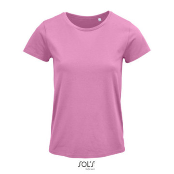 Tee-shirt femme en coton bio couleur Sol's® Crusader