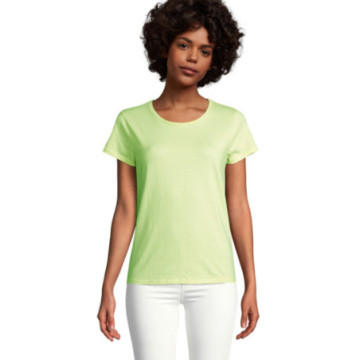 Tee-shirt femme en coton bio couleur Sol's® Crusader