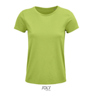 Tee-shirt femme en coton bio couleur Sol's® Crusader