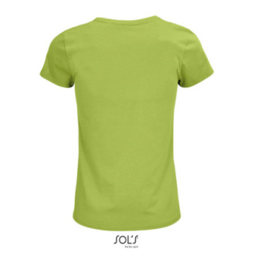 Tee-shirt femme en coton bio couleur Sol's® Crusader