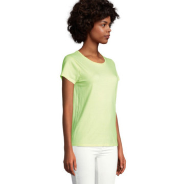 Tee-shirt femme en coton bio couleur Sol's® Crusader