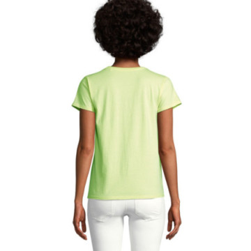 Tee-shirt femme en coton bio couleur Sol's® Crusader