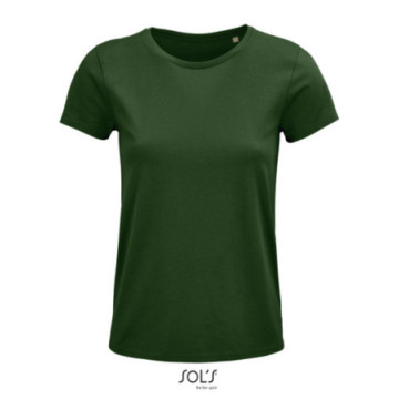 Tee-shirt femme en coton bio couleur Sol's® Crusader
