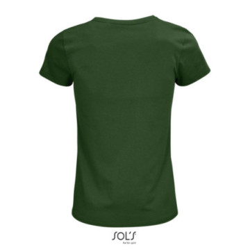 Tee-shirt femme en coton bio couleur Sol's® Crusader