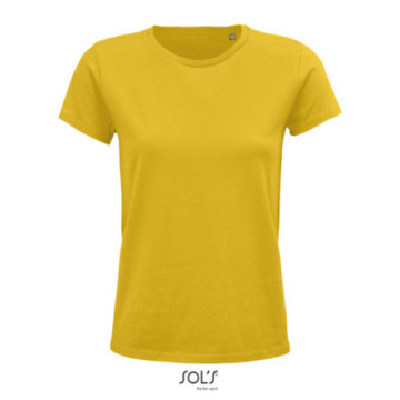 Tee-shirt femme en coton bio couleur Sol's® Crusader