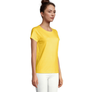 Tee-shirt femme en coton bio couleur Sol's® Crusader