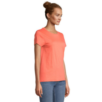 Tee-shirt femme en coton bio couleur Sol's® Crusader