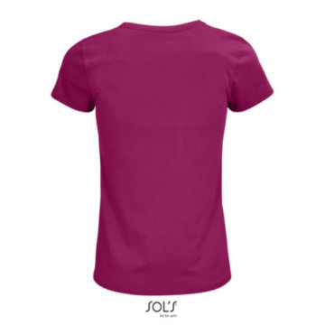 Tee-shirt femme en coton bio couleur Sol's® Crusader