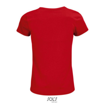 Tee-shirt femme en coton bio couleur Sol's® Crusader