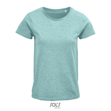 Tee-shirt femme en coton bio couleur Sol's® Crusader