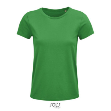 Tee-shirt femme en coton bio couleur Sol's® Crusader
