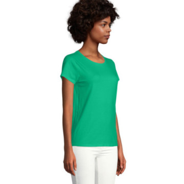 Tee-shirt femme en coton bio couleur Sol's® Crusader