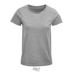 Tee-shirt femme en coton bio couleur Sol's® Crusader