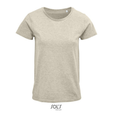 Tee-shirt femme en coton bio couleur Sol's® Crusader