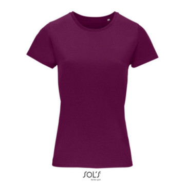 Tee-shirt femme en coton bio couleur Sol's® Crusader