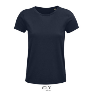 Tee-shirt femme en coton bio couleur Sol's® Crusader