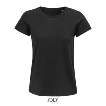 Tee-shirt femme en coton bio couleur Sol's® Crusader