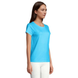 Tee-shirt femme en coton bio couleur Sol's® Crusader