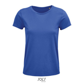 Tee-shirt femme en coton bio couleur Sol's® Crusader