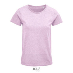 Tee-shirt femme en coton bio couleur Sol's® Crusader