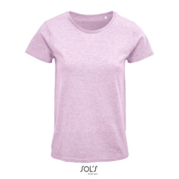 Tee-shirt femme en coton bio couleur Sol's® Crusader