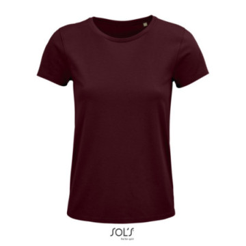 Tee-shirt femme en coton bio couleur Sol's® Crusader