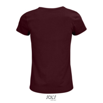 Tee-shirt femme en coton bio couleur Sol's® Crusader